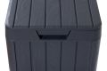 TOOMAX Műanyag hulladékgyűjtő kosár 80 L grafit